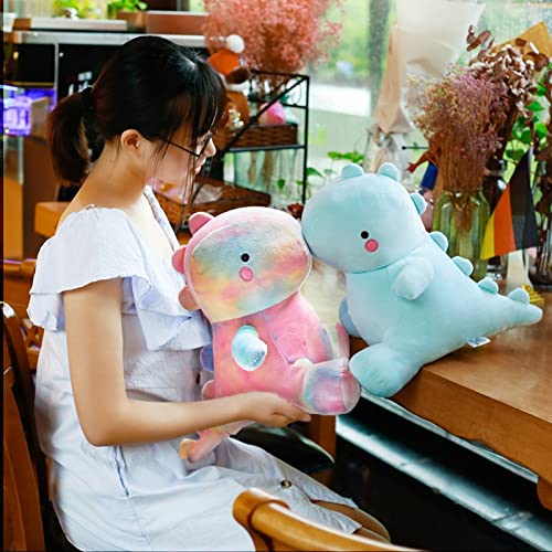 Image of VHYHCY Cute Dinosaur Plush Toys, Fat Dinosaur Stuffed Animals Toys Dolls, Soft Plush Stuffed Animal Dino Plushie, Birthday Gifts for Kids Girls Boys Colorful 12 inch
