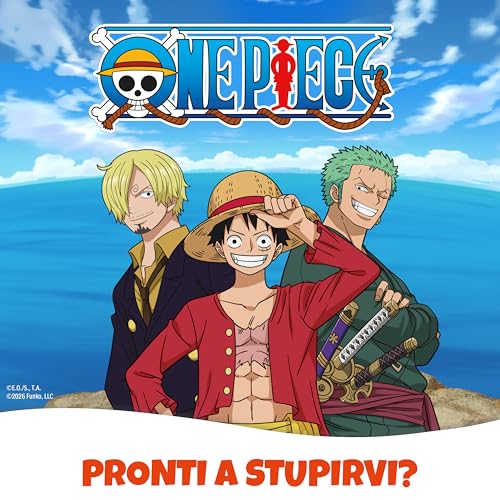 GranSorpresa Maxi One Piece, Uovo di Pasqua 2026 di Finissimo Cioccolato al Latte con Sorpresa Funko Pop One Piece, 220 g - Gadget - Immagine 3