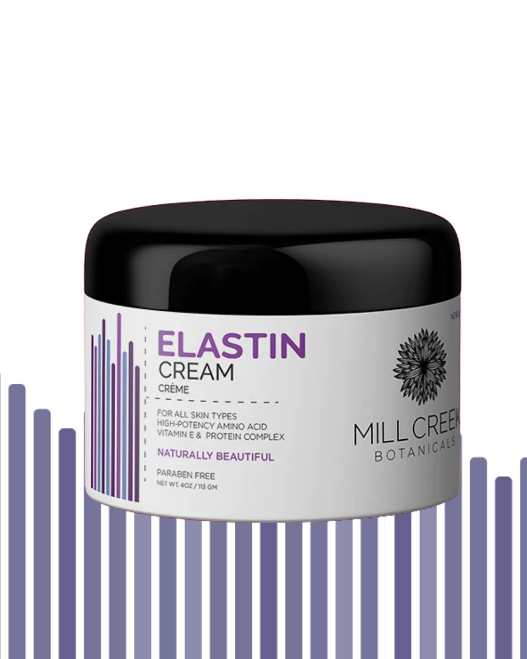 Mill Creek Creme Elastin Organic 4 Ounce -3 pack