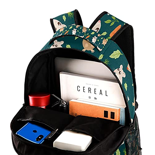 Sac à dos d'école multicolore à fleurs pour vos sorties et cours de fac - 4