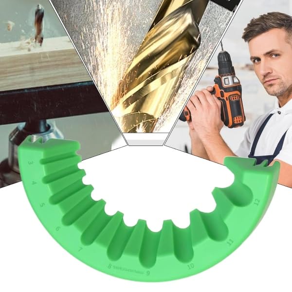 Tragbarer Bohrerschärfer DrillGrin – schärft Metallbohrer in Sekunden | Kompakt, langlebig, einfache Bedienung, ideal für Heimwerker & Werkstatt
