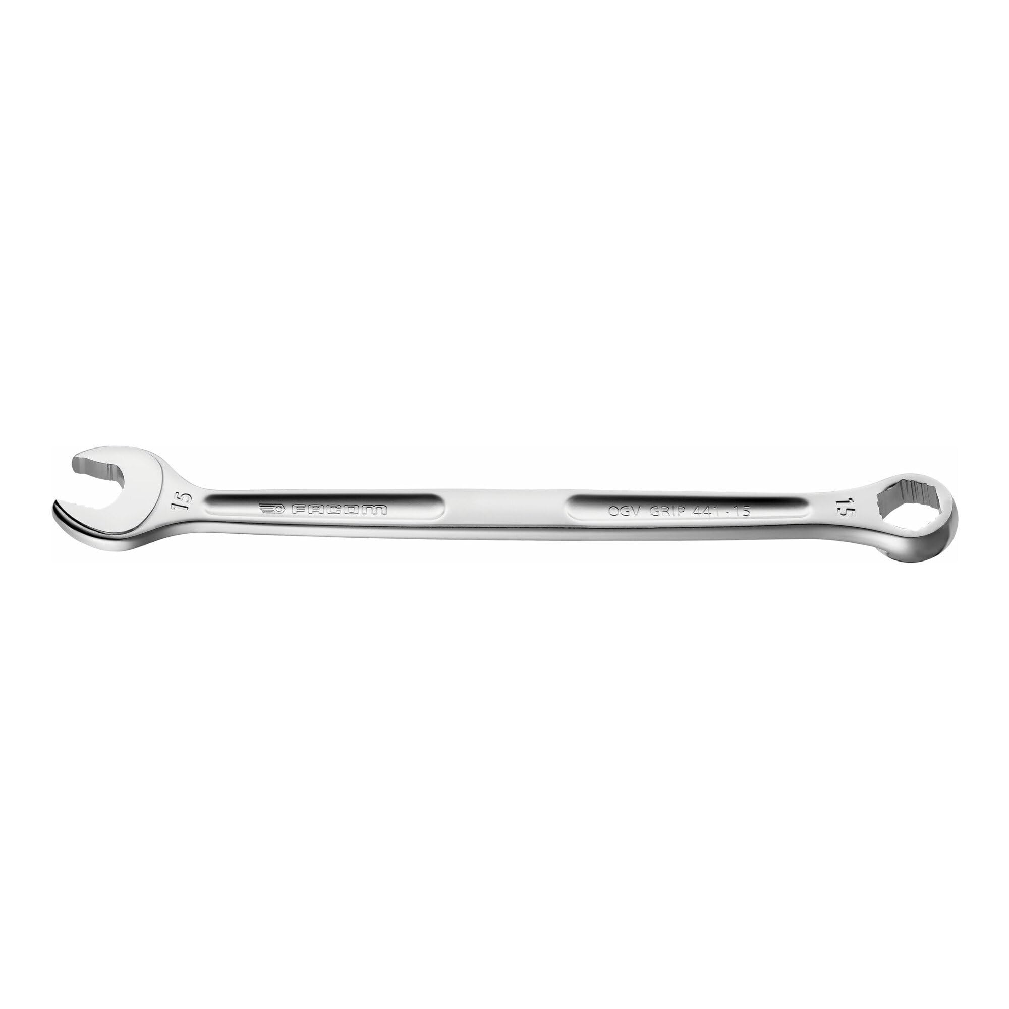 Clé mixte 15 mm Facom OGV 441 XL pour desserrer les écrous bloqués