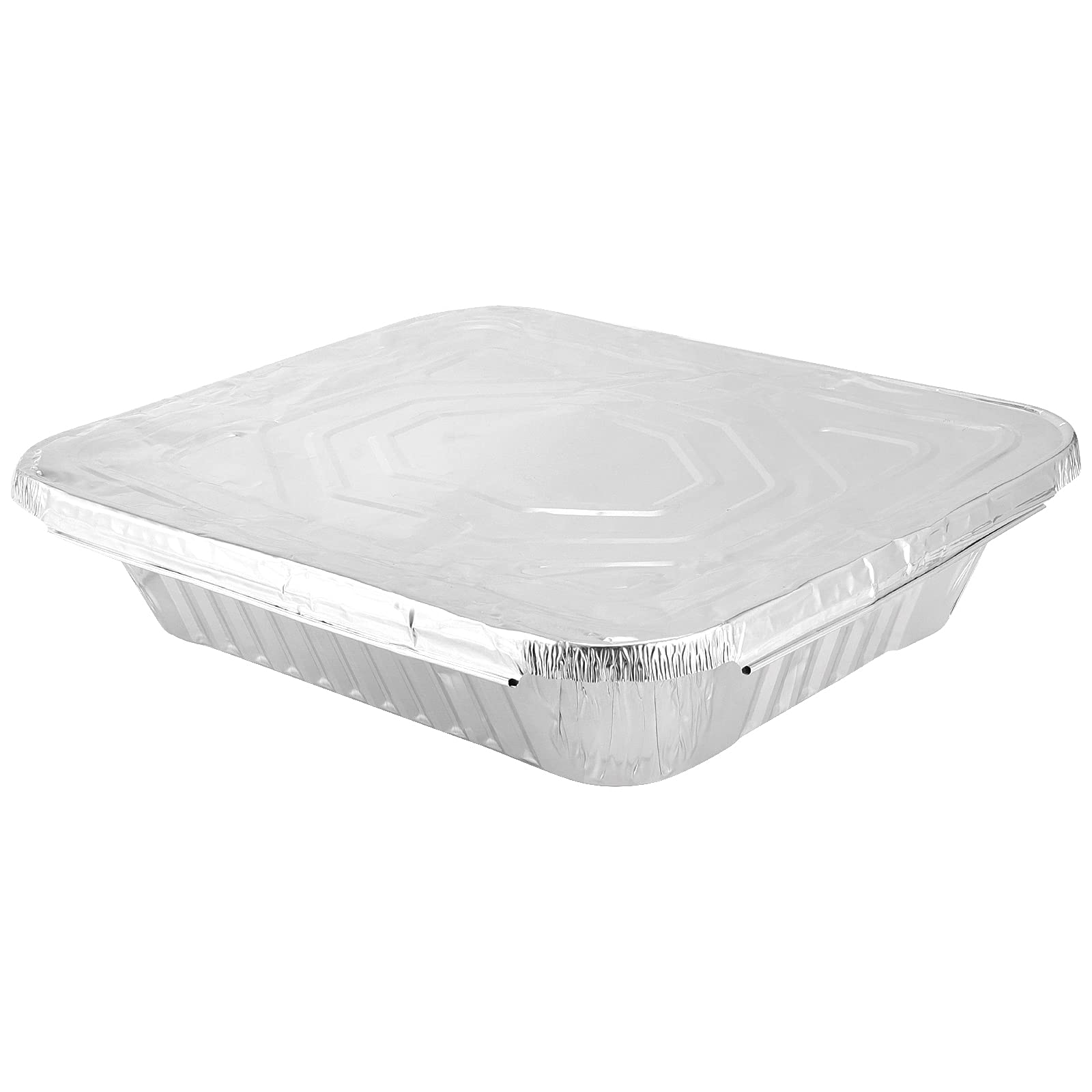 25 sztuk aluminiowych misek o pojemności 3500 ml z pokrywką, 32 x 26 x 6 cm, aluminiowe miski do grilla, z folii aluminiowej, tacki ociekowe, aluminiowe pojemniki do pieczenia, pikniku