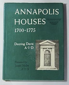 Unknown Binding Annapolis Houses Book
