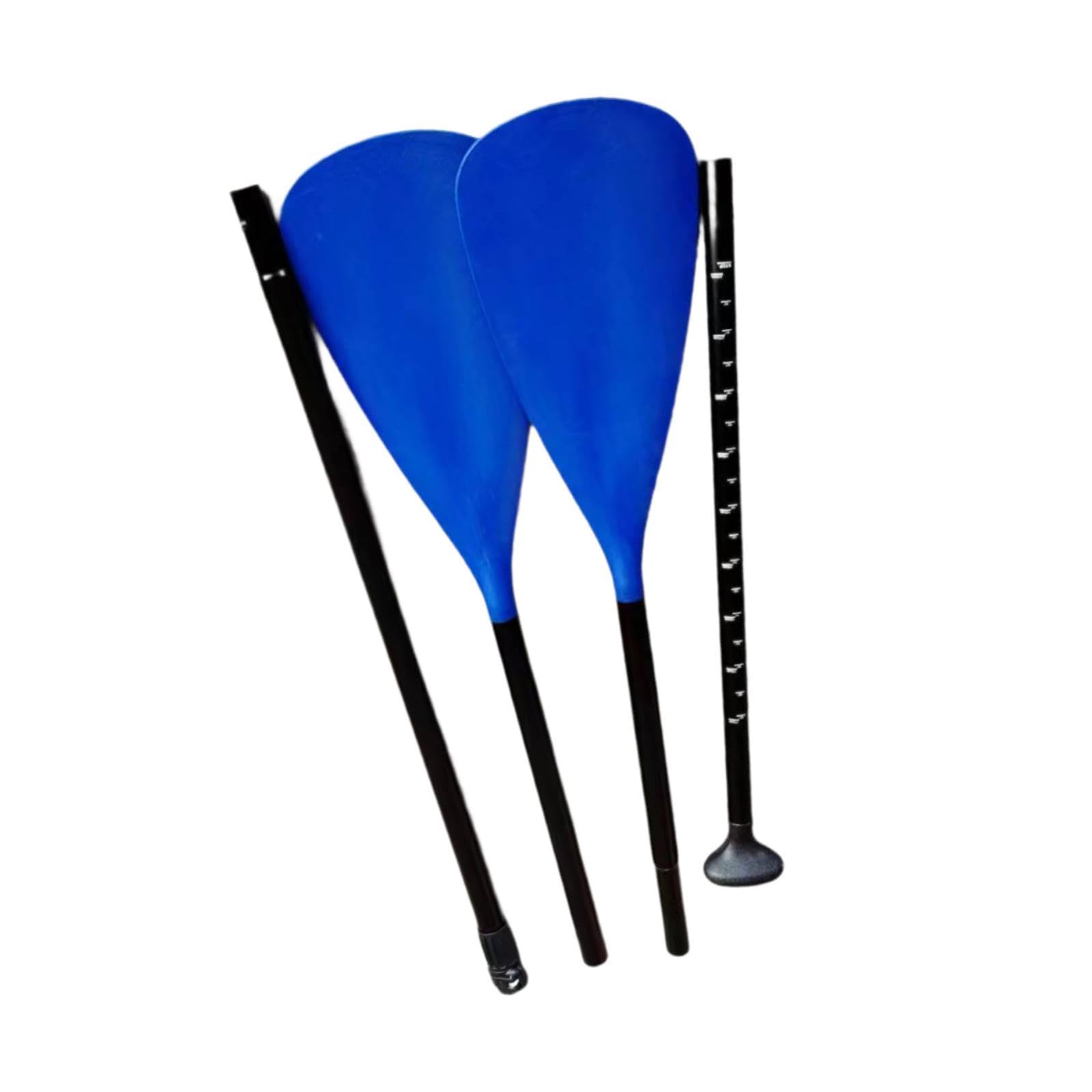 Set di Pagaie per Kayak, in Lega di Alluminio, per Stand-up Paddle Board, Pagaia per Barca, Timone Staccabile, Leggero per Sport Acquatici, Tempo Libe