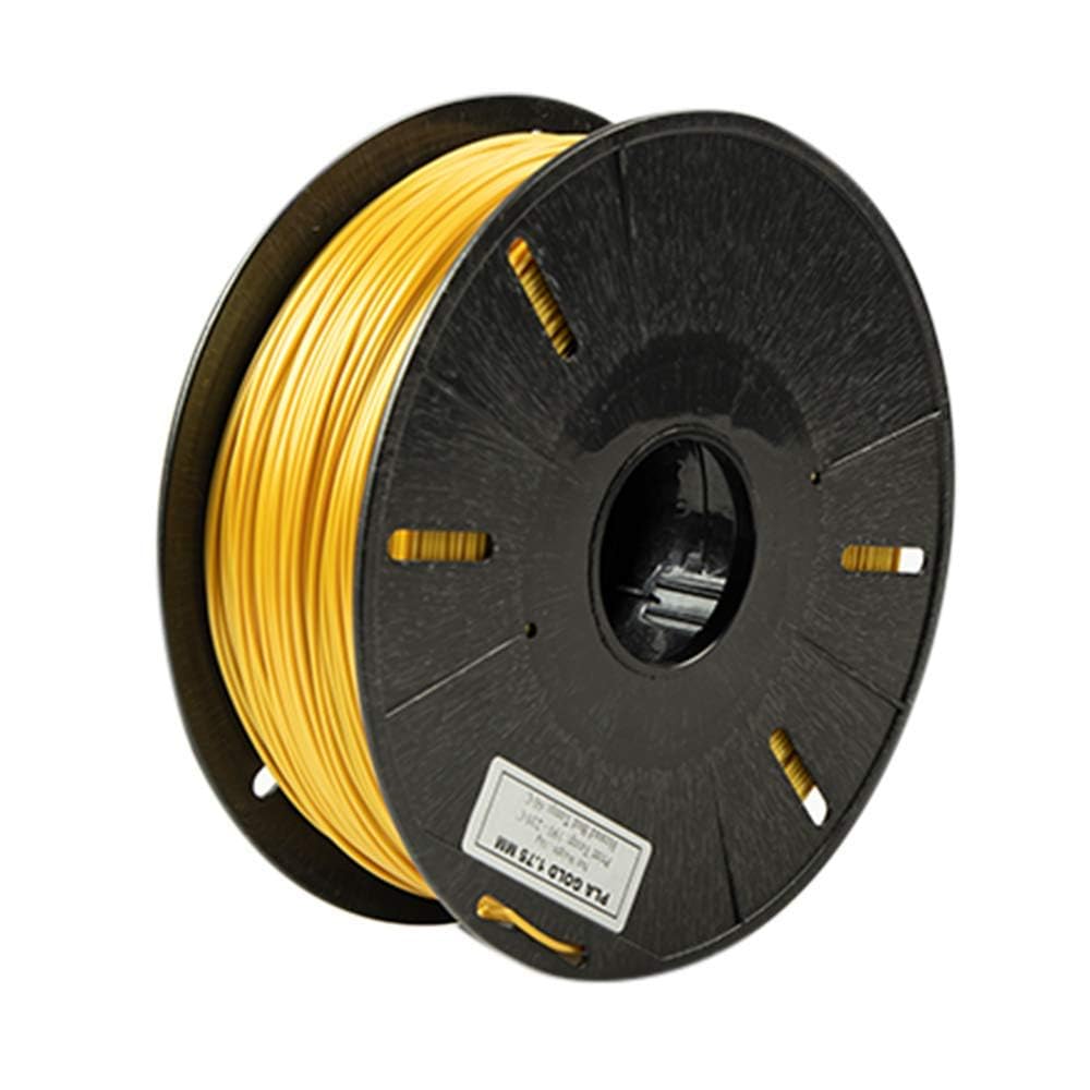 Tesseract Premium PLA + 1.75mm 3D Printing Filament | Dimensional Accuracy +/- 0.03mm | Compatible with Most FDM Printers | 1 KG 3D Printer Filament - PLA Gold (Pack of 1)-picture-29