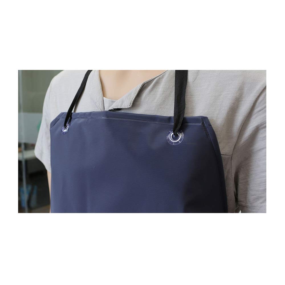 Bezrękawowy Fartuch Z Pvc, Wodoodporny I Olejoodporny, Lekki I Odporny Na Chemikalia, Odpowiedni Do Sprzątania Kuchni I Rzeźni, Unisex (Blue)