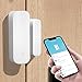 Produktbild WiFi Türsensor, Smart Linking Fenster Touch Sensor, kompatibel mit Amazon Alexa, Google Assistant, kein Hub erforderlich,Senden von Warnungen,kabelloser Fernalarm,Arbeit mit Tuya,Smart Life (1 Stück)