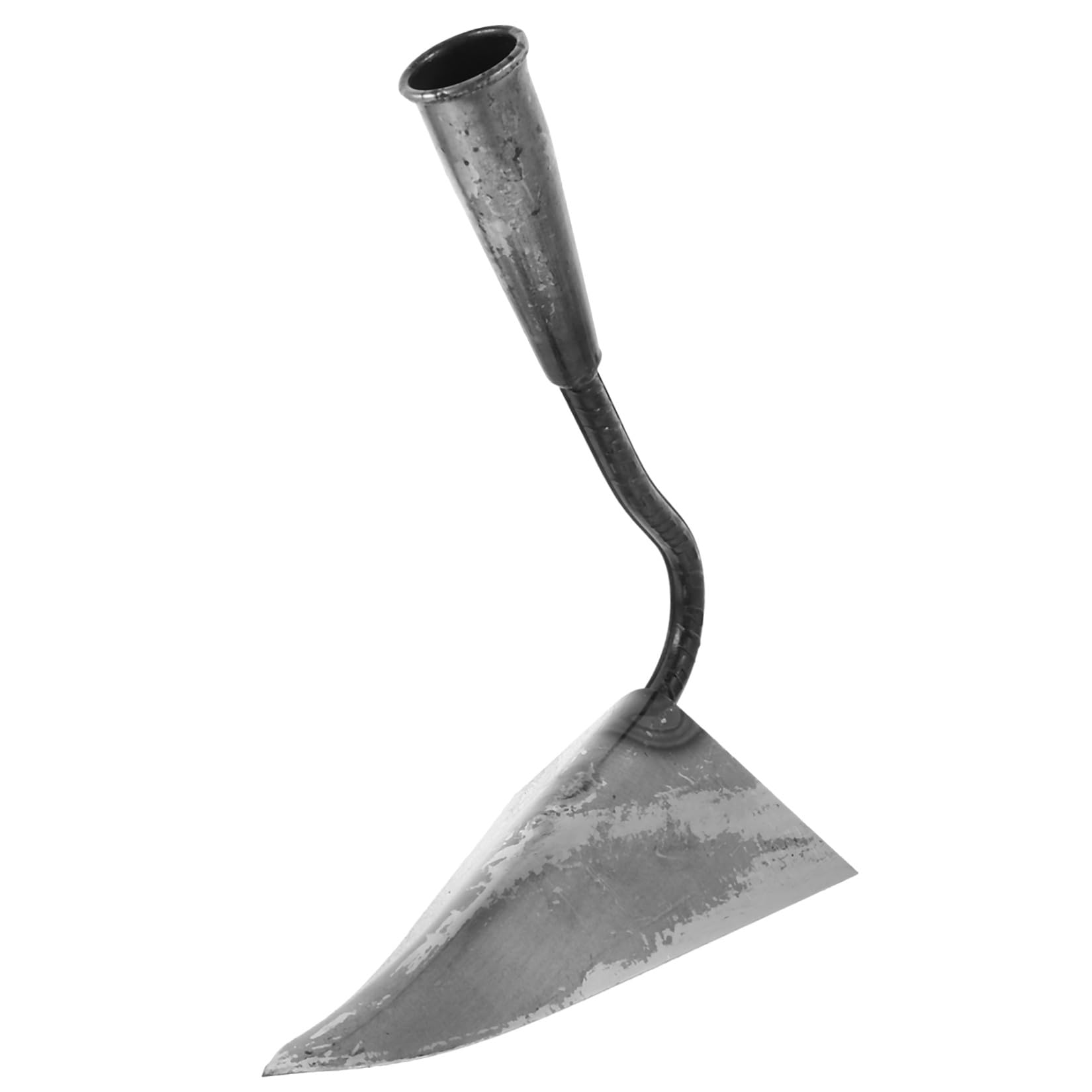 Abaodam Houe à Main de Jardin en Acier Inoxydable, Tête de Houe Noire, Outil de Binage Robuste, pour Vergers et Jardins, Passionnés de Jardinage