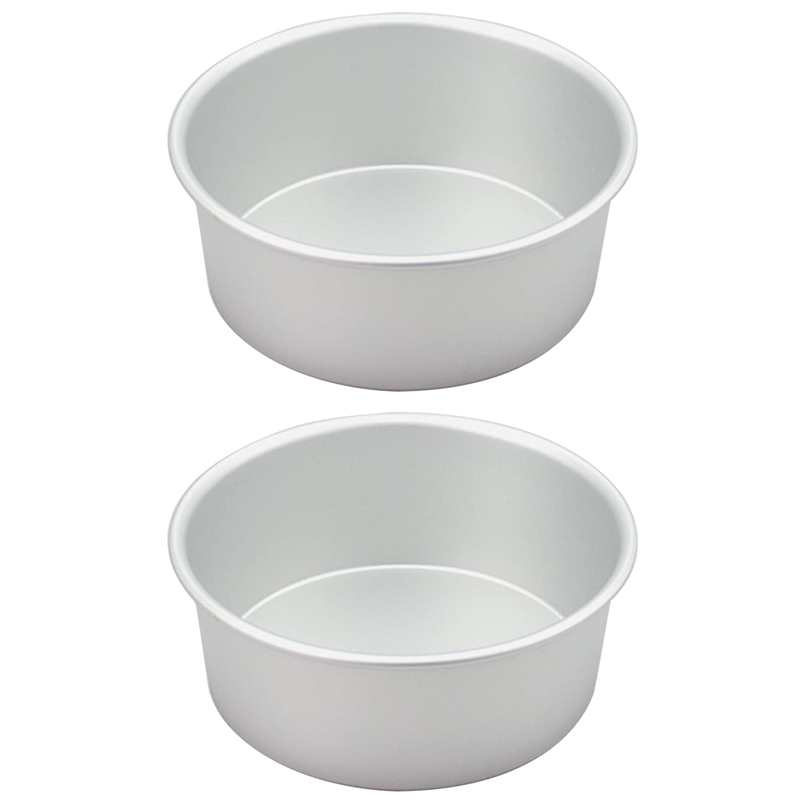 Cake Tin Set of 2, Round Cake Tin, Cake Baking Pan, Stainless Steel Cake Pan, Mold Layer Cake Tins, Cake Tin for Birthday Wedding Christmas, Dishwasher Safe (9 inch)