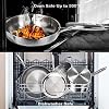 imarku Pots and Pans Set, 14PCS Kitchen Cookware Sets Tri-Ply Clad Stainless Steel with Hangered Handle and Lids, Suits Ceramic and Induction, Oven and Dishwasher Safe, Best Gifts for Women Man #3