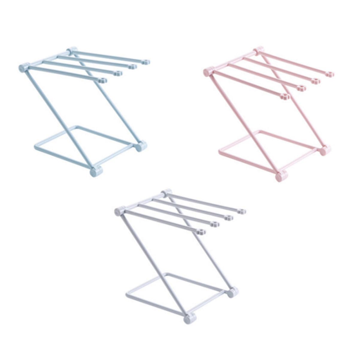 Organizador práctico de toallas para encimera de cocina y baño orden diario 3 unidades