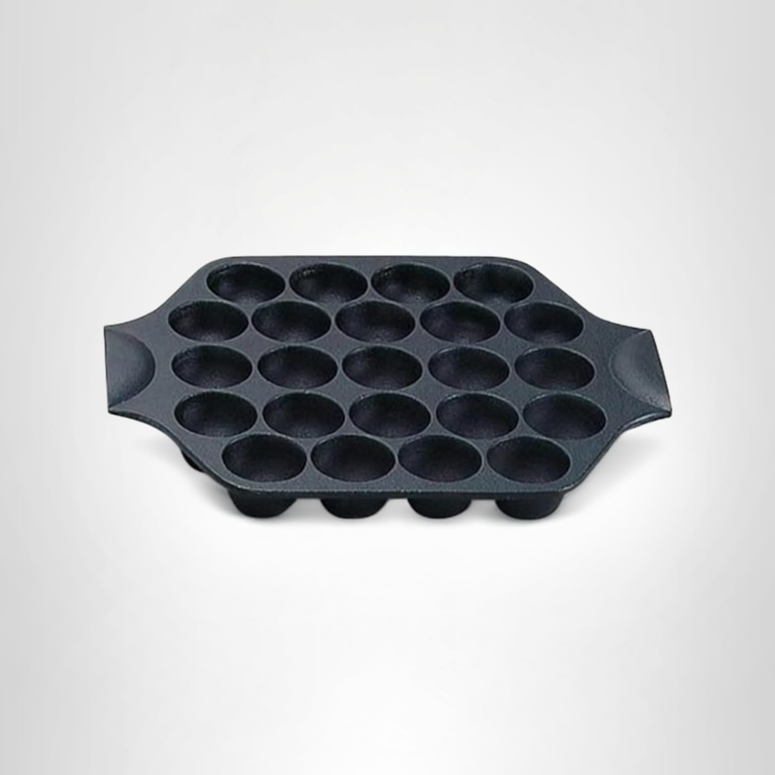 Amazon.co.jp : 岩鋳 Iwachu たこ焼23穴 IH対応 黒焼付 南部鉄器 24025