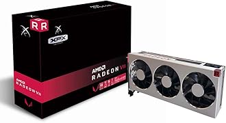 XFX AMD Radeon VII 16GB HBM2, 1750 MHz Boost, 1801 MHz Peak, 3xDP 1xHDMI Pci-E 3.0