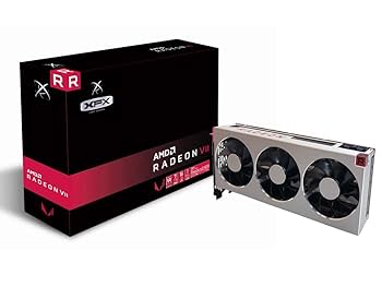 AMD Radeon VII 16GB グラフィックボード（×2枚） Amazon | XFX AMD Radeon VII 16GB HBM2、1750 MHz ブースト