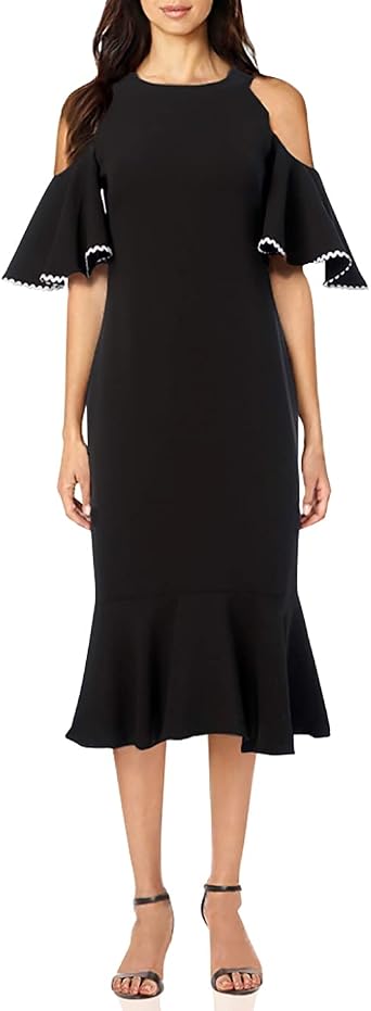 Keiko Cold-Shoulder Sheath Dress 