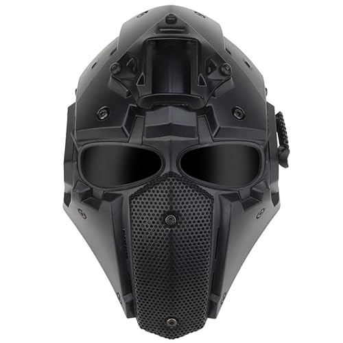 Equipo de Tiro de Bolas de Color al Aire Libre con máscara táctica de Airsoft