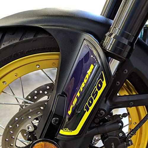 Autocollant Moto Suzuki V-Strom 1050 2020 Jaune Resin Bike Protection Garde-Boue Plaque Direction