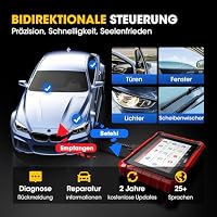 LAUNCH X431 PROS Elite OBD2 Diagnosegerät Auto, ECU-Codierung, Bidirektionales Vollsystem Diagnose Scanner, 45+ Dienst, CANFD&DOIP, FCA, Schlüsselprogramm, 2 Jahre Update – Ansicht 6
