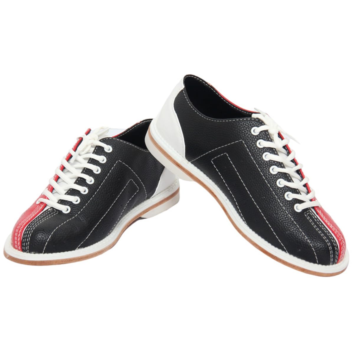 Zapatos De Bolos Hombre Ligero Cuero Talla Grande Diestros