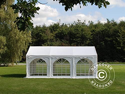 Dancover Original 5x6m PVC Party Tent from a distance