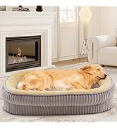Orthopedic Dog Bed for Large Dogs, High Density Egg Crate Foam Sofa Bed, Removable Washable Cover, Non-Slip Bottom  
Ort 51KnMrA77SL. AC SR166,182
