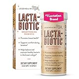 Legendairy Milk Lacta-Biotic Breastfeeding Probiotic | Lactation Supplements | Breast and Gut Health for Mom and Infant Immune Health for Baby | Daily Supplement for Healthy Lactation | 30 Count
