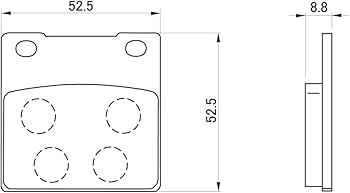 Amazon | デイトナ(Daytona) バイク ブレーキパッド 赤パッド Amazon | デイトナ(Daytona) バイク ブレーキパッド 赤パッド