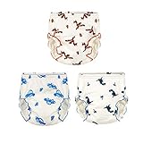 >>>>>Bon matériau: Coton de la couche externe, matériau imperméable en TPU au milieu et 3 couches de gaze double face de la couche interne. (100% coton double face avec TPU couche intérieure imperméable à l'eau. Bonnes pantalons de formation pour bébé à partir de couches de sous-vêtements pour enfants)