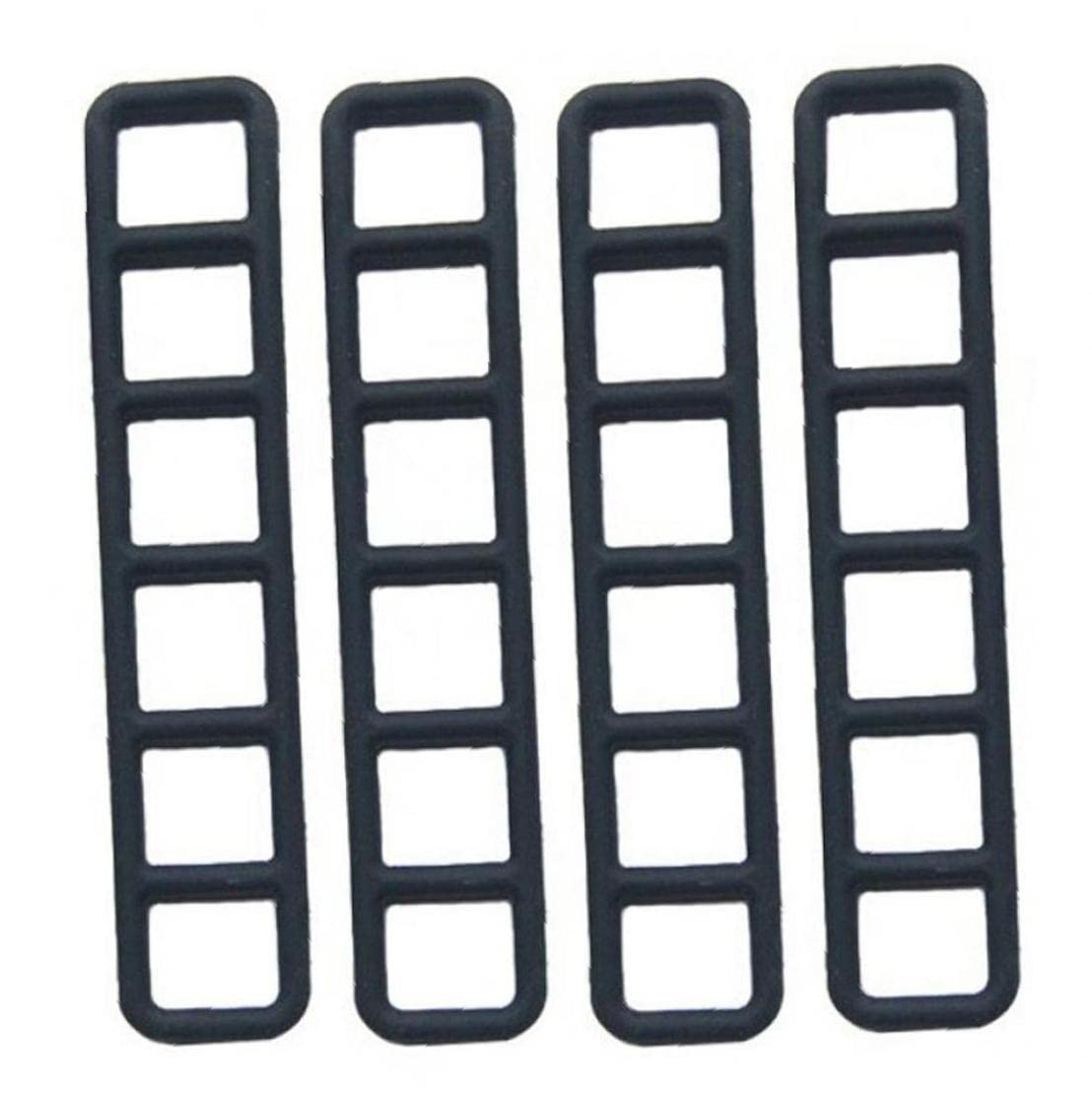 Froiny 4Pcs Car Mirror Bracket Rubber Strap Rearview Mirror Fixing Buckle Auto Camera Camcorder Back Stand Fixed Rubber Band