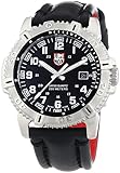 Luminox Modern Mariner Black Dial SS Leather Quartz Men's Watch 6251.BO