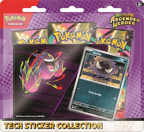 Image of Pokemon TCG: Mega Evolution-Ascended Heroes Tech Sticker Collection