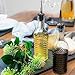 Bormioli Rocco Officina 1825 - Aceitera/vinagrera con tapón dosificador de Acero Inoxidable...