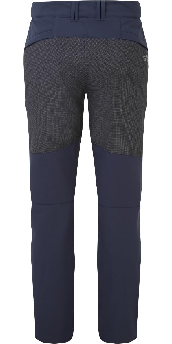 Gill Pantaloni da uomo elasticizzati UV, asciugatura rapida, protezione solare UV 50+ e finitura idrorepellente senza PFAS