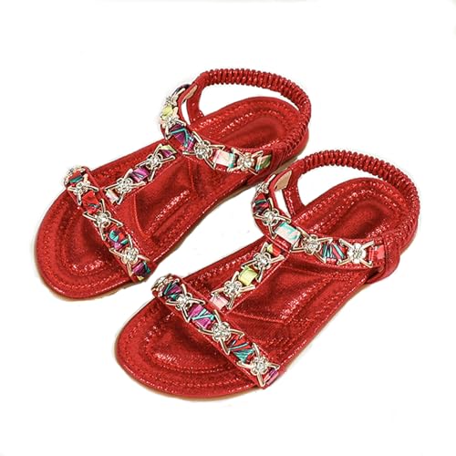 Toddler Girls Sandals Sparkly Rhinestone Girl Shoes Soft Rubber Princess Summer Wedding Party Shoes