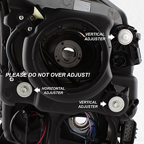 Akkon - For 2010-2016 Cadillac Srx Factory Style Oe Replacement Halogen Type Headlight Lamp Driver And Passenger Side Pair #TOP6