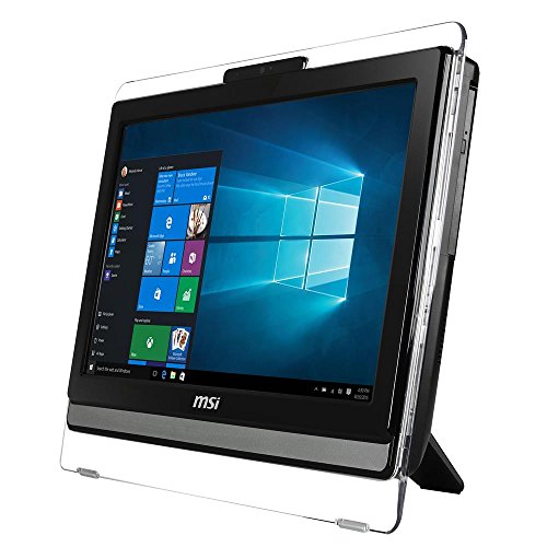 MSI 20ET 4BW-057DE All-in-One Desktop PC mit Multi-Touch Display, Lüfterlos (Intel Celeron N3160, 4GB RAM, 128GB SSD, HD-Grafik, Windows 10 Professional, 49,53 cm, 19,5 Zoll) schwarz AIO Pro