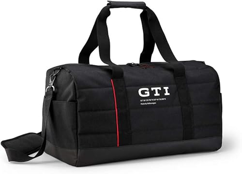Volkswagen 5HV087318 GTI Logo Sports Leisure Travel Bag Negro, Mittel
