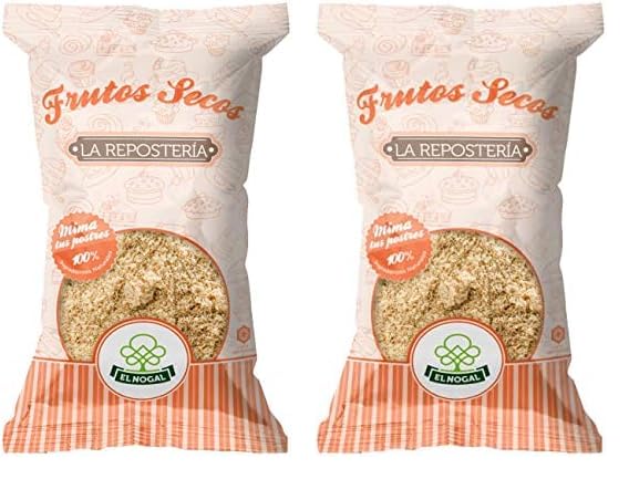 El Nogal Frutos Secos Harina de Almendra - la Repostería, 125 G (Paquete de 2)