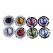 8pcs Purse Hooks Crystal Folding Handbag Hanger Holder Womens Bag Storage