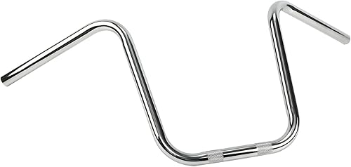 Miniatura 8 de 78" Drag Ape Hanger Manillar Fit Bobber Brat Cafe Chopper Custom Motocicletas Harley Sportster Cromo (8 pulgadas)