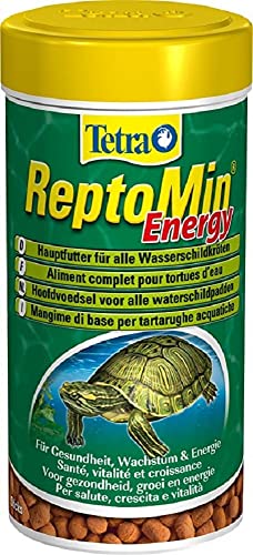 Tetra – ReptoMin – Energy – Nourriture pour tortues – Nourriture de qualité supérieure équilibrée, riche en nutriments avec krills et crevettes – 250 mL