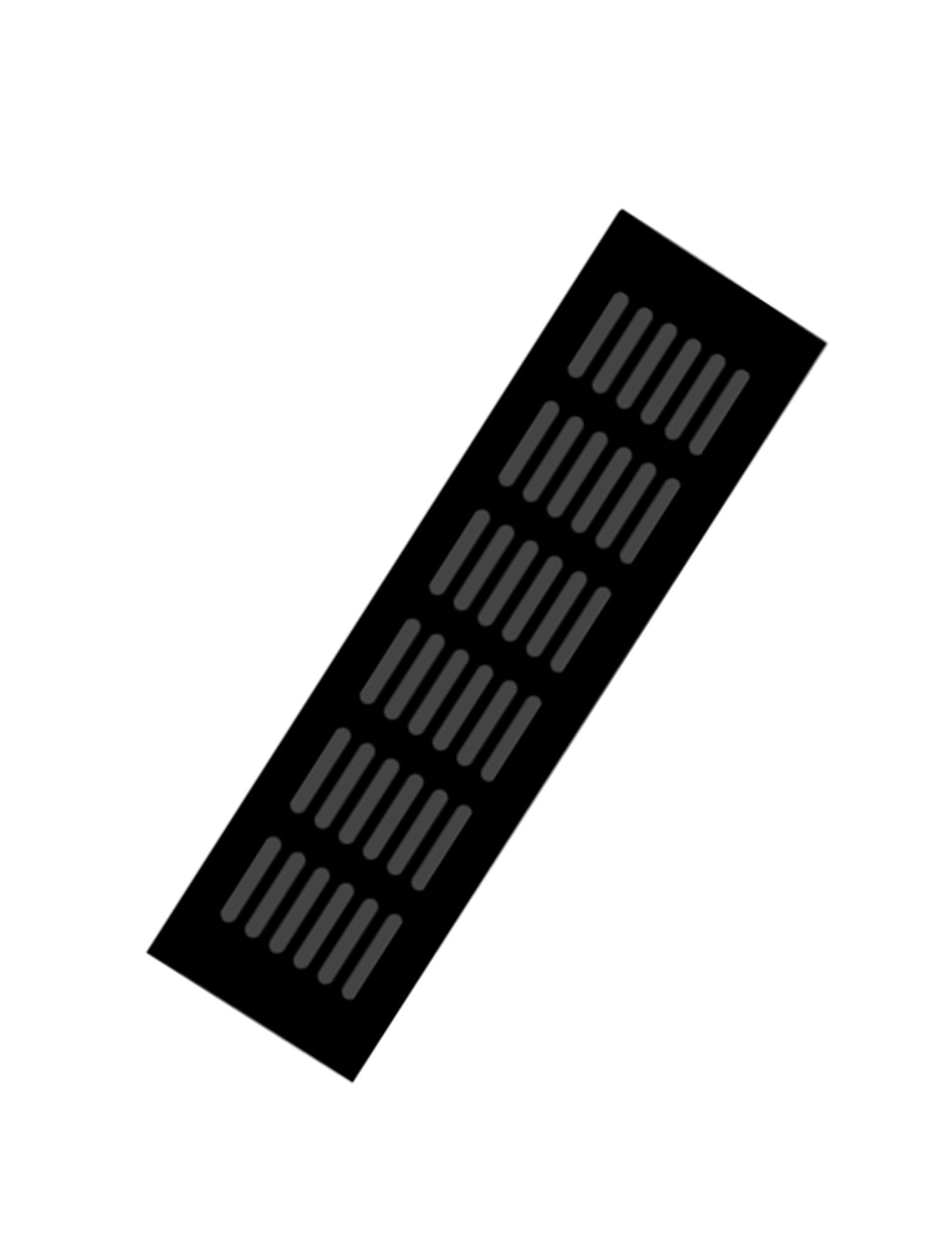 Pokrywa wentylacyjna kratki ze stopu aluminium do zlewu kuchennego, szafy, szafki i ścian - 80 x 80 mm