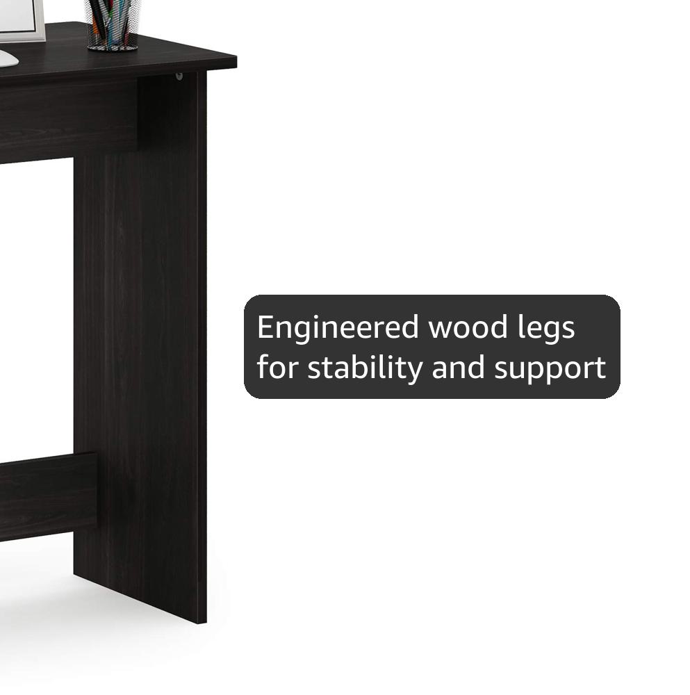 Amazon.com: FURINNO Simplistic Study Table, Espresso : Home & Kitchen