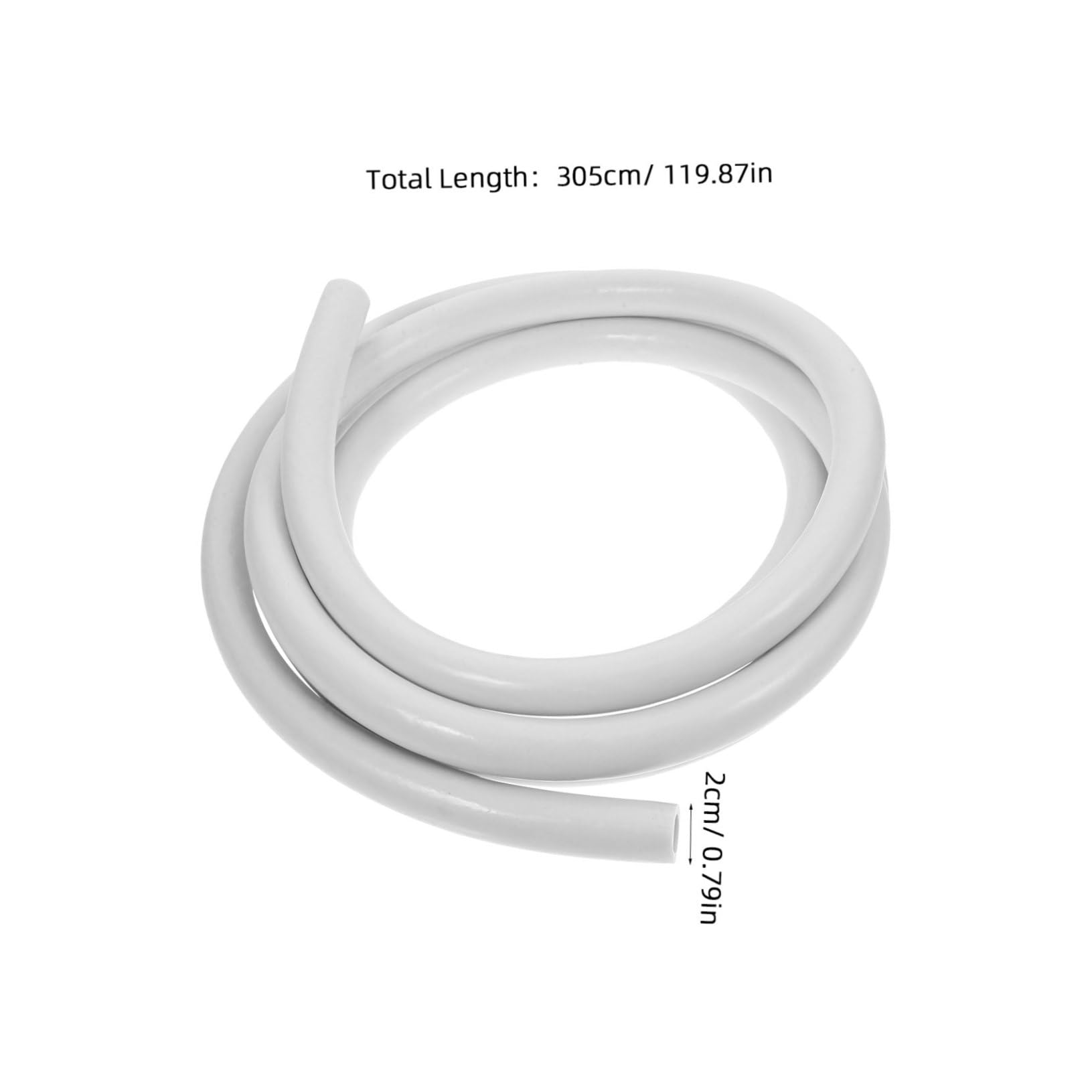 HANABASS Flexible Pool Cleaning Hose 10ft Replacement Hose for Pool Vacuum Durable Reliable Easy to Install Without Tools