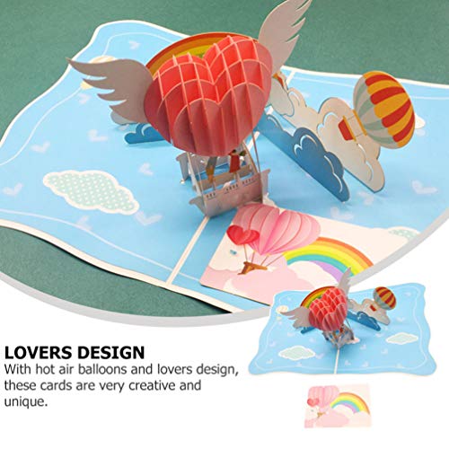 CLISPEED 3D Cartãde Saudaçãde Dia Ds Namrads Cartãde MensaRmânticPp-Up Amr CraçãBênçãpara CasamentCh