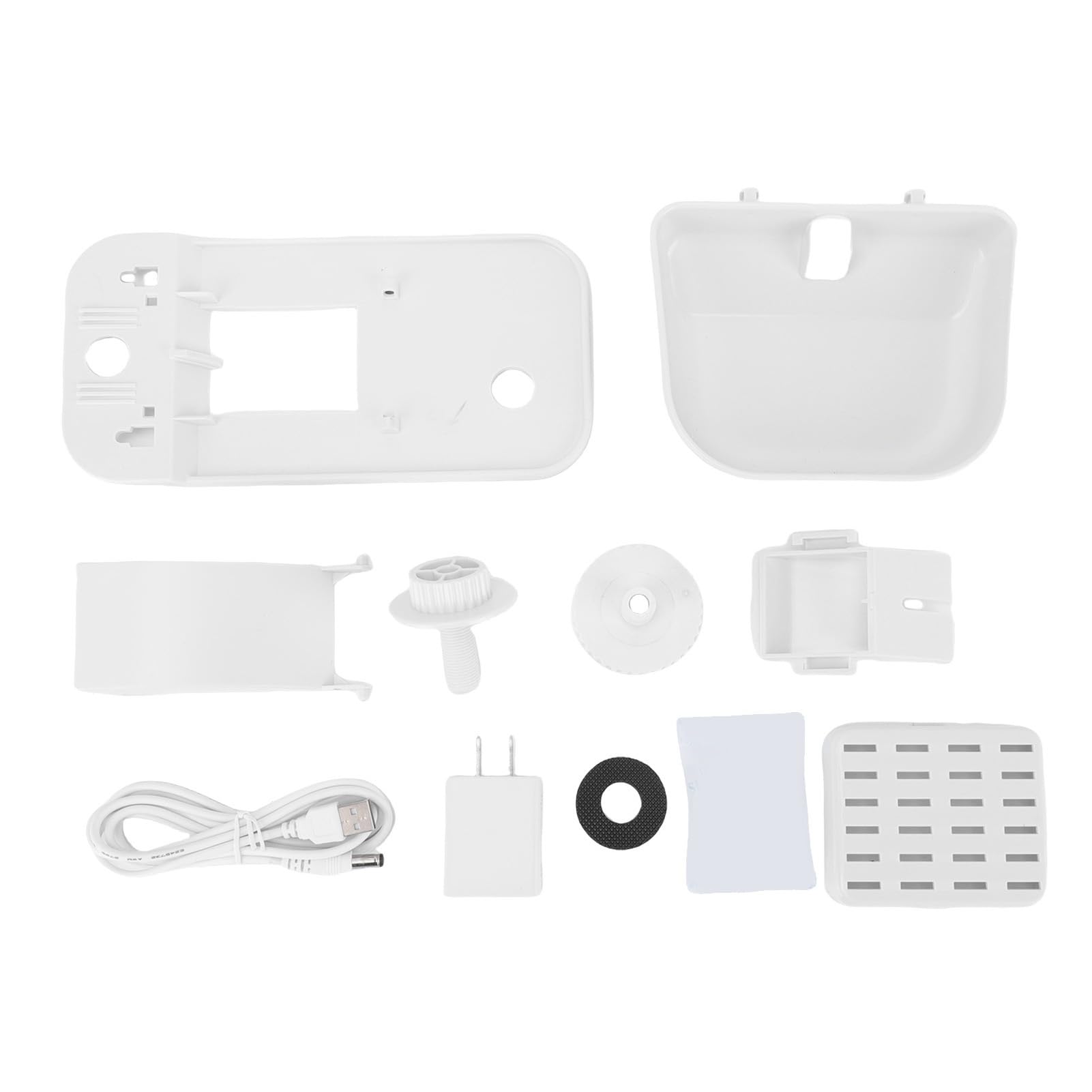 Jiawu Alimentador Automático para Mascotas, Alimentador de Conejos Colgante Inteligente WiFi Que Ahorra Espacio, de Jaula Colgante con Alimentación Temporizada y Alertas de Recarga para Conejos,