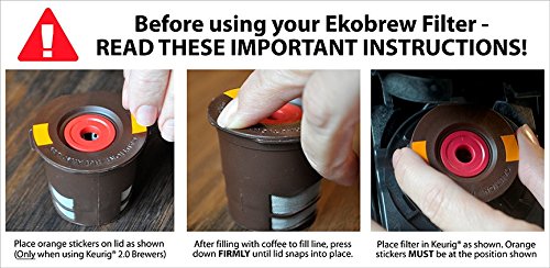 Ekobrew Classic Reusable Filter, Keurig 