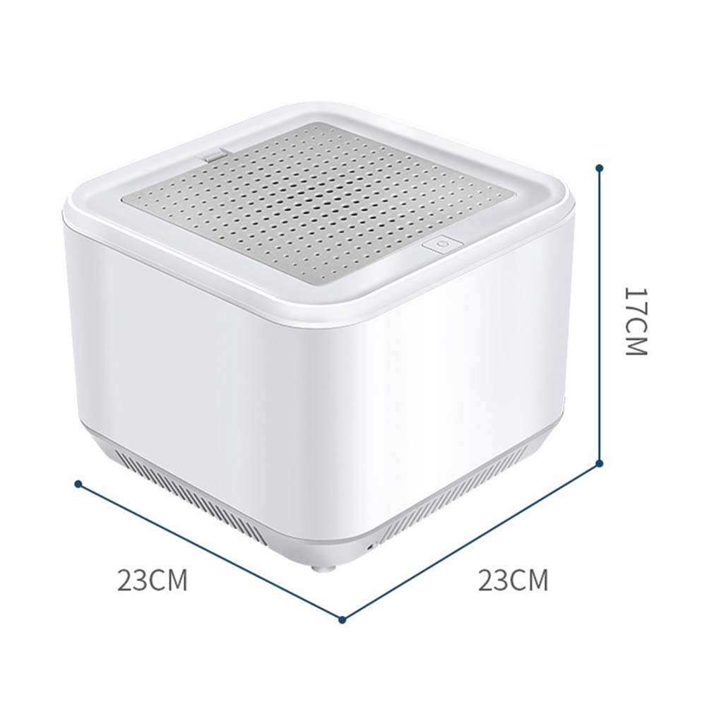 Lámpara de esterilización UV, filtro purificador de aire UVC de 6 capas, luz de esterilización ultravioleta de ozono para el hogar, cocina, gabinete de baño