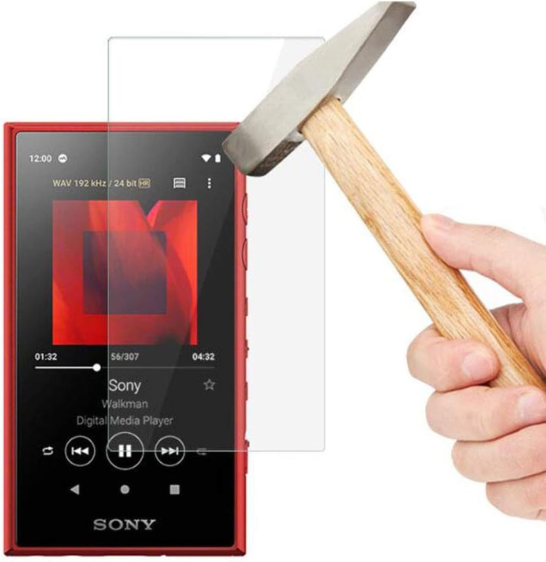 bestforyou 2PCS for Sony Walkman NW-A100 A105 A106HN A100TPS Tempered Glass, 9H Ultra Protective Glass Screen Protector Film A105HN A106 A107 (Pack of 2)